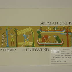 Brochure - Sitmar Cruises SS Fairsea and SS Fairwind (front cover)