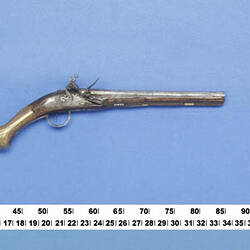 Pistol - Arabian, Flintlock, early 18th century