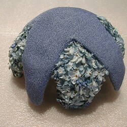 Hat - Blue with Flowers