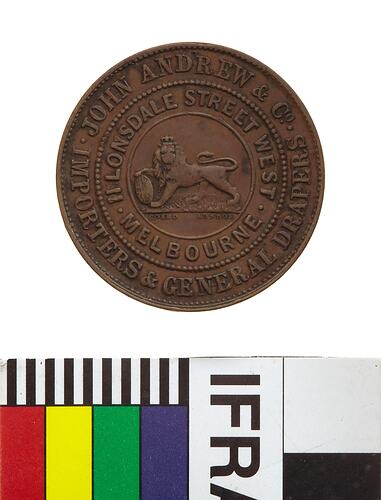 John Andrew & Co Token Halfpenny