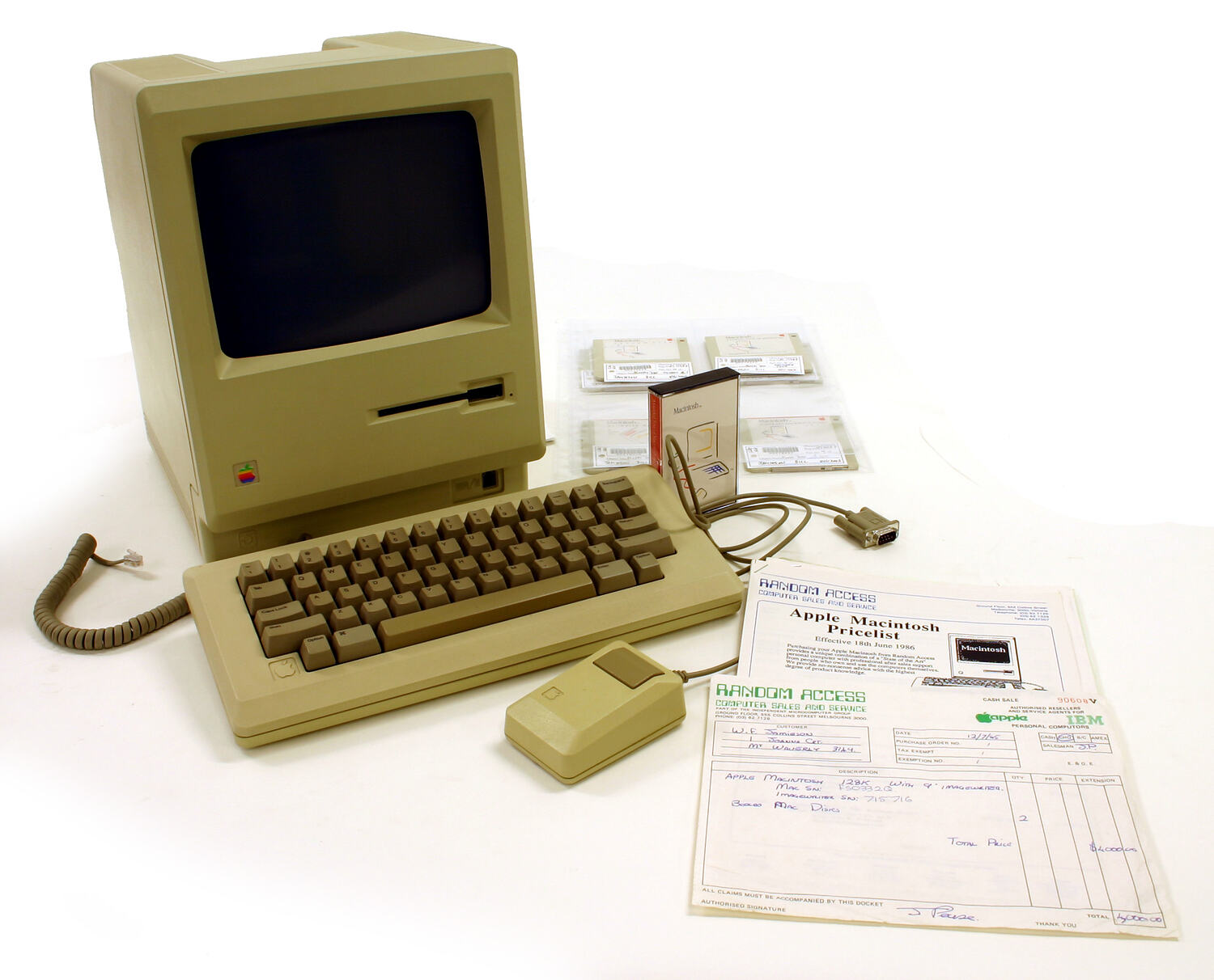 Personal Computer System - Apple Macintosh 128k, 1984