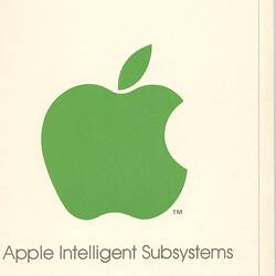 Installation and operation manual for Apple computer
