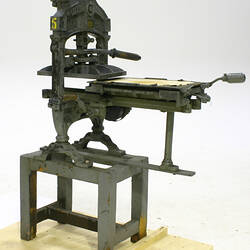Printing Press - Sherwin, Imperial Letterpress, 1855