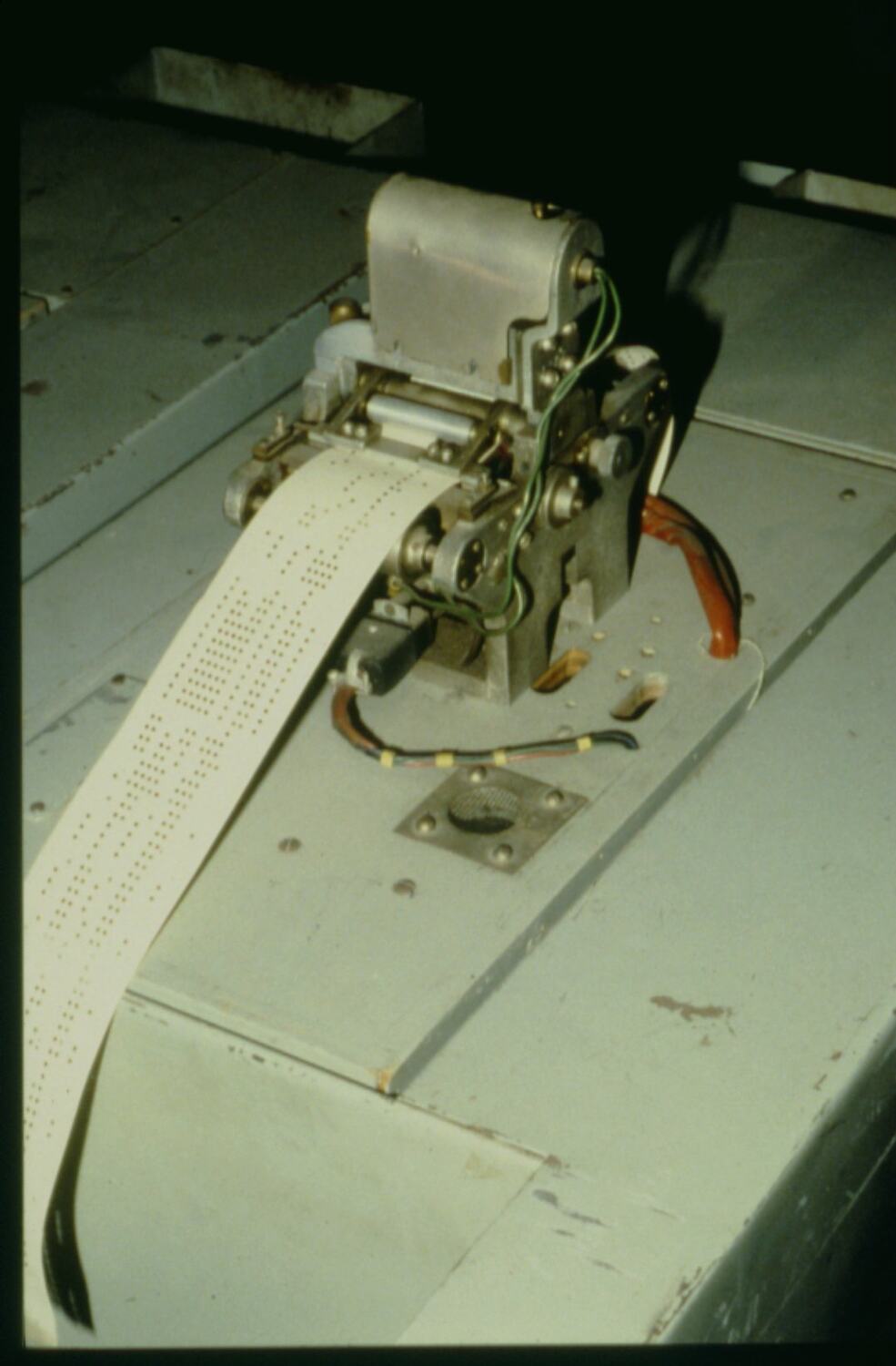Photograph CSIRAC Computer, 12 Hole Paper Tape Reader, early 1980s