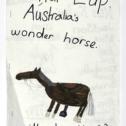 Folder - `Phar Lap: The Wonder Horse', Henschke Primary School, Wagga Wagga, 1999