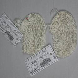 Booties - Knitted, Cream, circa 1947