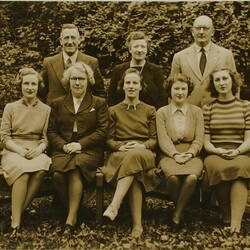 Photograph - Kodak, Abbotsford Plant, Members of the Kodak Staff Service Bulletin, 1942