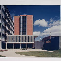 Photograph - Kodak (Australasia) Pty. Ltd., Coburg Plant, Administration Building No.8 Lower Forecourt, circa 1965