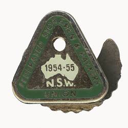 Badge - Federated Storemen & Packers Union NSW, circa 1954