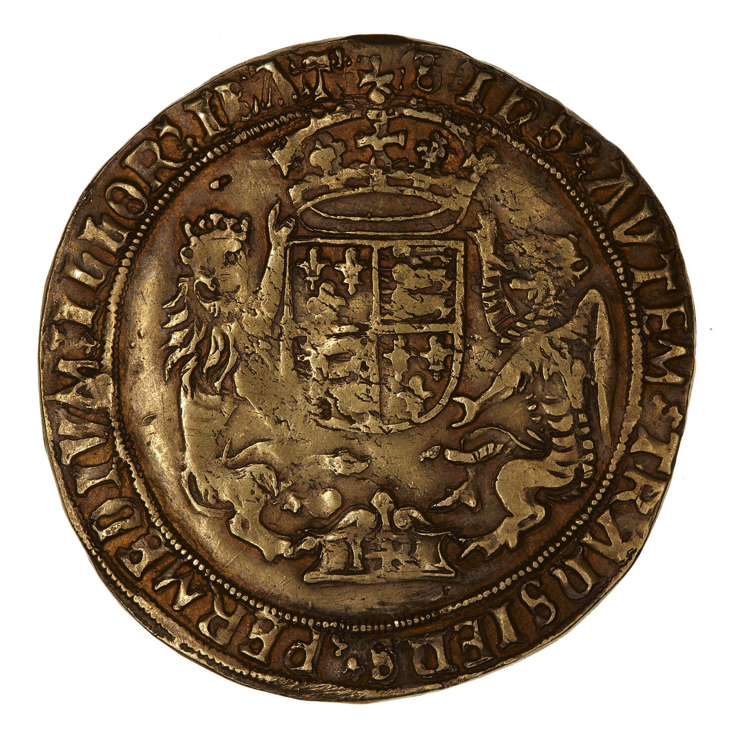 Coin Sovereign, Henry VIII, England, 15441547