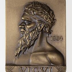 Medal - Centenary of Victoria & Sixth Australasian Philatelic Exhibition