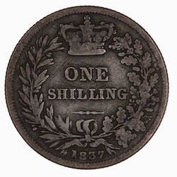 Coin - Shilling, William IV, Great Britain, 1837