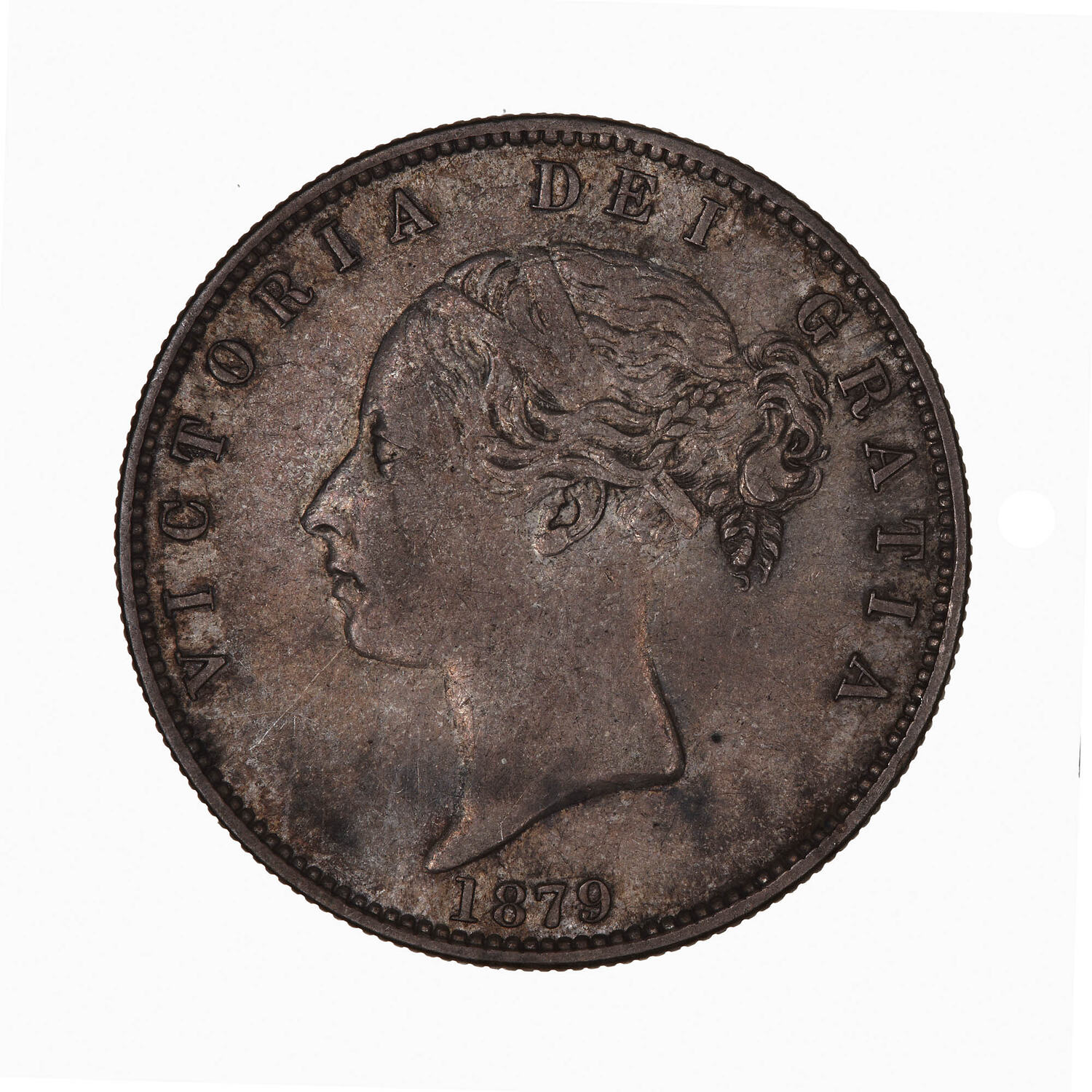 Coin Halfcrown Queen Victoria Great Britain 1879