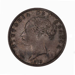 Coin - Halfcrown, Queen Victoria, Great Britain, 1879