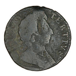 Coin - Farthing, William III, England, Great Britain, 1700 (Obverse)