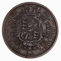 Coin - Halfcrown, George III, Great Britain, 1817 (Reverse)