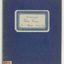 School Book - Claire Wieser, 'Essays', circa 1935