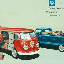 Descriptive Booklet - Volkswagen AG, 'Getting Ahead With Volkswagen Commercials', circa 1960