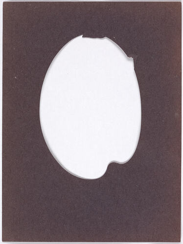 Negative Vignette - Frame, Oval, circa 1900
