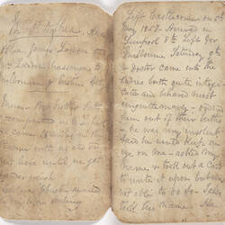 Diary - M.P. O'Shea, Shipboard, Liverpool-Melbourne, 1859