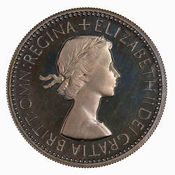 Proof Coin - Shilling, Elizabeth II, Great Britain, 1953 (Obverse)