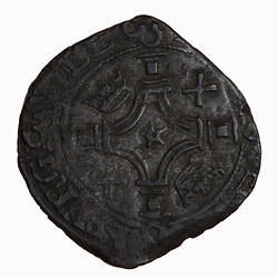 Coin - Plack, James V, Scotland, 1513-1526 (Reverse)