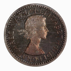 Coin - Groat (Maundy), Elizabeth II, Great Britain, 1957 (Obverse)