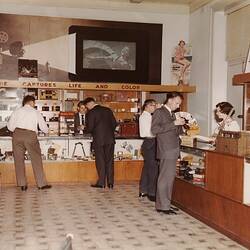 Photograph - Kodak Australasia Pty Ltd, Shop Interior, Collins Street, Melbourne, circa 1960s