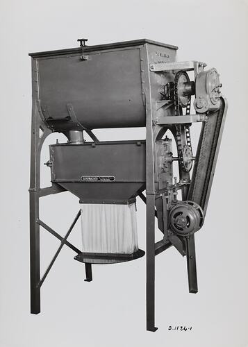 Photograph - Schumacher Mill Furnishing Works, Mixer & Sifter, Port Melbourne, Victoria, circa 1940s