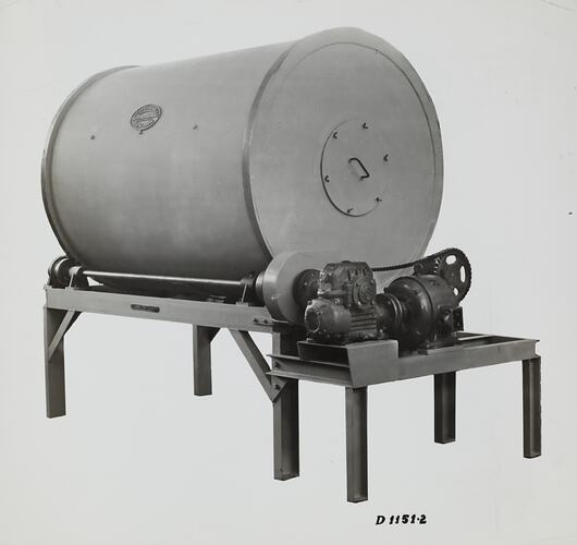 Photograph - Schumacher Mill Furnishing Works, 'Mixing Equipment', Port Melbourne, Victoria, circa 1940s