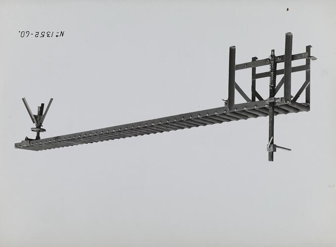 Photograph - Schumacher Mill Furnishing Works, Gravity Conveyor Fitted with an Attachment, Port Melbourne, Victoria, circa 1940s