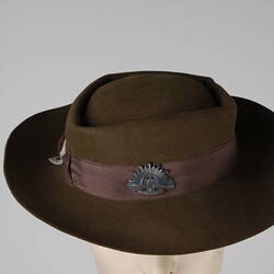 Hat - Uniform, Australian Army Medical Women's Service, World War II, 1943-1944