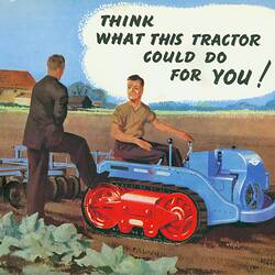 Publicity Leaflet - Ransomes, Sims & Jefferies Ltd, MG6 Crawler Tractor, circa 1958