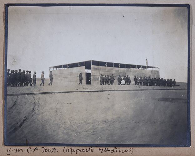 'Y.M.C.A. Tent', Egypt, Captain Edward Albert McKenna, World War I, 1914-1915
