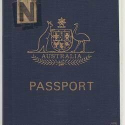 Passport - Issued to Nicolae Condurateanu, by Commonwealth of Australia, 13 Jun 1989