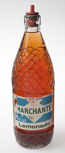 Bottle - Wine, Glass, Clear, circa 1960s-1990s