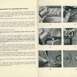 Instruction Booklet, Hanomag R45 Tractor