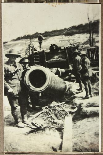 Photograph - Coastal Defence Gun, Driver Cyril Rose, World War I, 1916-1919