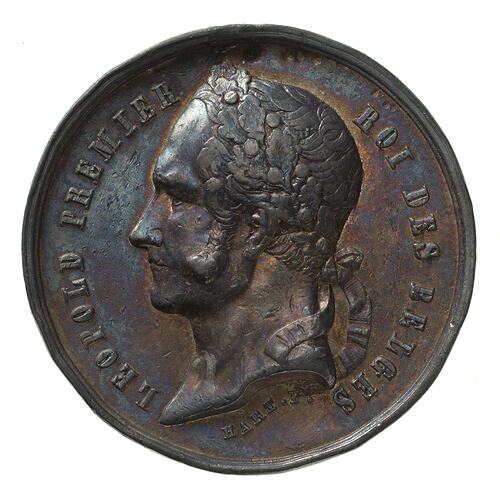 Medal - Florenne & Philippeville Agricultural Society, Belgium, circa 1850