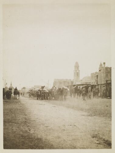 Entraining for Ismalia', Egypt, Captain Edward Albert McKenna, World War I, 4 Feb1915