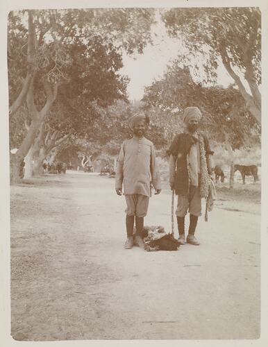 53rd Sikhsin Their Goatskin Coats', Egypt, Captain Edward Albert McKenna, World War I, 1914-1915