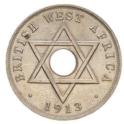 Coin - 1 Penny, British West Africa, 1913