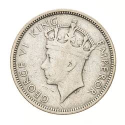 Coin - 1 Shilling, Fiji, 1937
