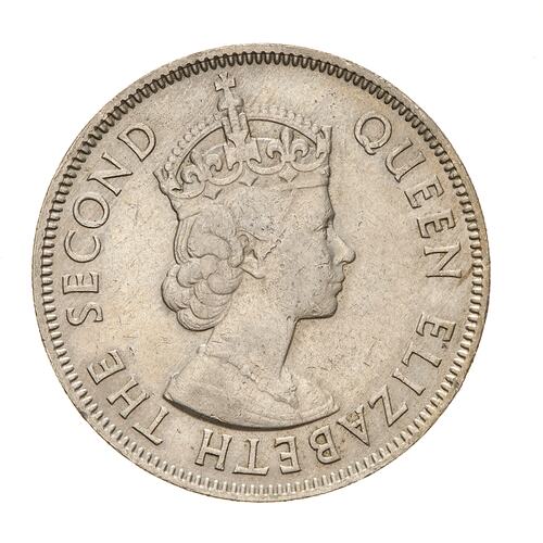 Coin - Florin (2 Shillings), Fiji, 1962