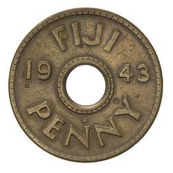 Coin - 1 Penny, Fiji, 1943