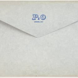 Envelope - P&O Lines, Embarkation Notice