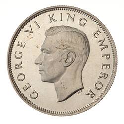 Proof Coin - 1/2 Crown, New Zealand, 1940