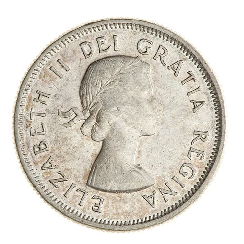 Coin - 25 Cents, Canada, 1961
