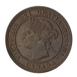 Coin - 1 Cent, Canada, 1882