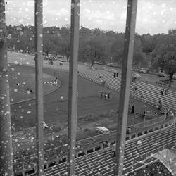 Negative - Sports Ground, Olympic Park, Melbourne, Victoria, 1956